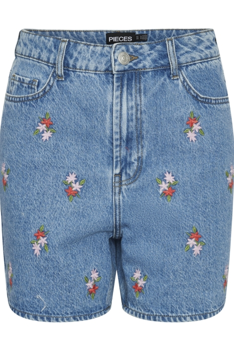 Pieces pcsky hw embroidery shorts